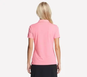 Polo a maniche corte GO GOLF Birdie con zip frontale