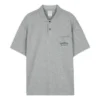 Polo a maniche corte “Grigio”