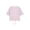 Polo a righe “Rosa Bianco”