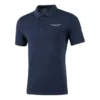 Polo casual a maniche corte con stampa di lettere “Navy”