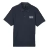 Polo casual con lettere “Black White”