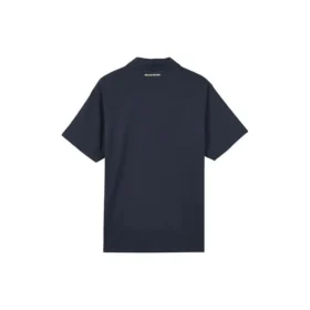 Polo casual con lettere “Black White”