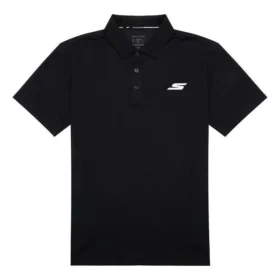 Polo con logo classico “Black White”