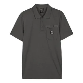 Polo con stampa “Grey White”