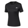 Running Knit a maniche corte Nero