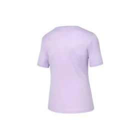 Running Knit a maniche corte viola