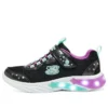 S-Lights: Scarpe Glow-Brites “Black Purple Green”