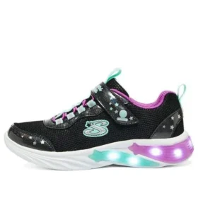 S-Lights: Scarpe Glow-Brites “Black Purple Green”