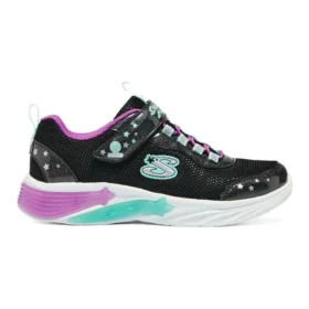 S-Lights: Scarpe Glow-Brites “Black Purple Green”
