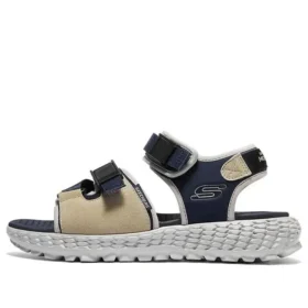 Sandali casual Monster con chiusura in velcro, blu