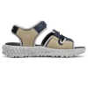 Sandali casual Monster con chiusura in velcro, blu