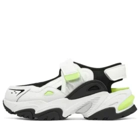 Sandali DLites “Bianco Nero Verde Neon”
