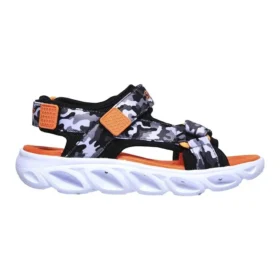 Sandali Hypno Splash K Nero/Arancione