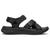 Sandali sportivi Elite Flex con velcro, neri