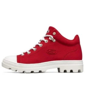 Scarpe alte in tela Jeremy Ville x Skechers Roadies Rosso/Bianco
