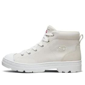 Scarpe alte in tela Roadies bianche