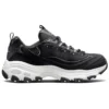 Scarpe basse D’ Lites in velluto “Daddy” Nero/Bianco