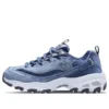 Scarpe basse D’ Lites in velluto, dal design massiccio, Grigio/Blu