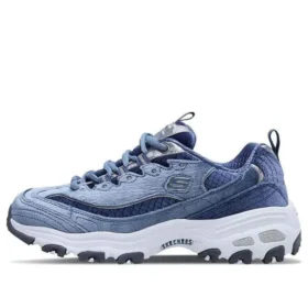 Scarpe basse D’ Lites in velluto, dal design massiccio, Grigio/Blu