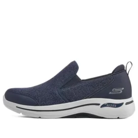 Scarpe basse Go Walk Arch Fit Lazy blu navy