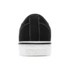 Scarpe basse in tela con suola a tazza, nere