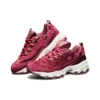 Scarpe basse in velluto D’ Lites Daddy Shoes Rosso