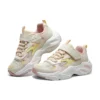 Scarpe chunky “Beige Rosa Giallo”