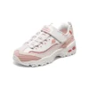 Scarpe chunky Dlites “Bianco Rosa Rosso”