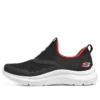 Scarpe comode senza lacci “Black Red”