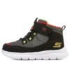 Scarpe con velcro in misto Microspec Zovox “Nero Grigio Rosso”