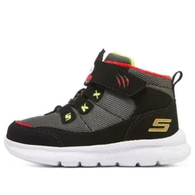 Scarpe con velcro in misto Microspec Zovox “Nero Grigio Rosso”