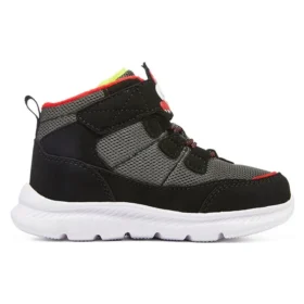 Scarpe con velcro in misto Microspec Zovox “Nero Grigio Rosso”