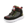 Scarpe con velcro in misto Microspec Zovox “Nero Grigio Rosso”