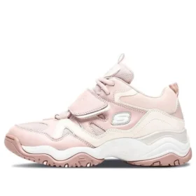Scarpe D Lites Train Mid-Top Daddy rosa/bianche