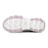 Scarpe da corsa basse da bambina KIDS Bianco/Viola