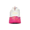 Scarpe da corsa basse James Goldcrown x Skechers D’ Lites Crystal rosa/bianco