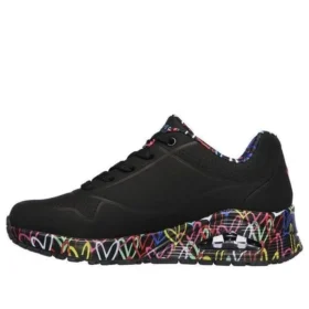 Scarpe da corsa basse James Goldcrown x Skechers Uno Nero