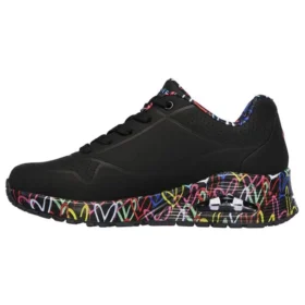 Scarpe da corsa basse James Goldcrown x Skechers Uno Nero