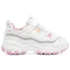 Scarpe da corsa D’ Lites con cinturino in Memory Foam “White Pink”