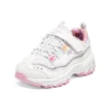 Scarpe da corsa D’ Lites con cinturino in Memory Foam “White Pink”