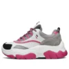 Scarpe da papà basse Black Jack Grigio/Bianco/Rosa