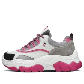 Scarpe da papà basse Black Jack Grigio/Bianco/Rosa