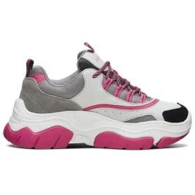 Scarpe da papà basse Black Jack Grigio/Bianco/Rosa