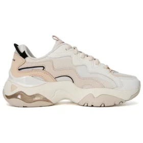Scarpe DLites 3-High Alert “Bianco Rosa”