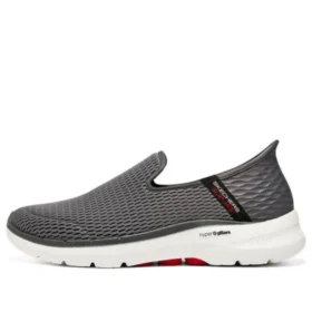 Scarpe Go Walk 6 “Grigio Rosso Bianco”