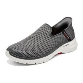 Scarpe Go Walk 6 “Grigio Rosso Bianco”
