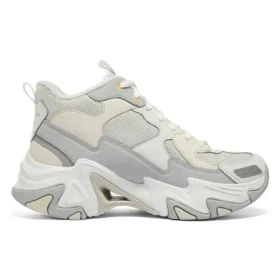 Scarpe High-Top versatili, comode e ammortizzate “Beige Grey”