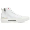 Scarpe in tela alte James Goldcrown x Skechers New Moon bianche