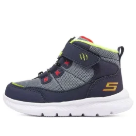 Scarpe Microspec Zovox in tessuto misto con velcro “Navy Grey”
