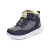 Scarpe Microspec Zovox in tessuto misto con velcro “Navy Grey”